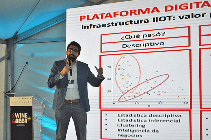 Centro de Investigación e Innovación participa de feria de la industria del vino y la cerveza