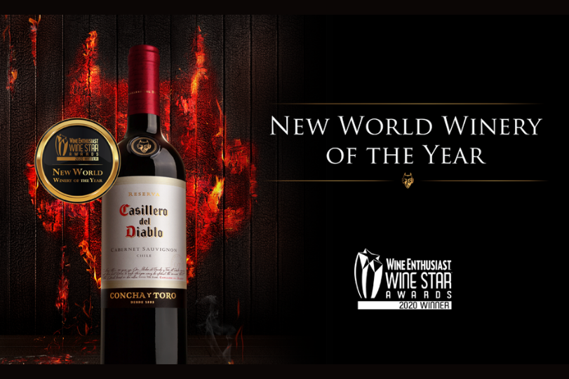 Casillero del Diablo is chosen as the New World Winery of the Year