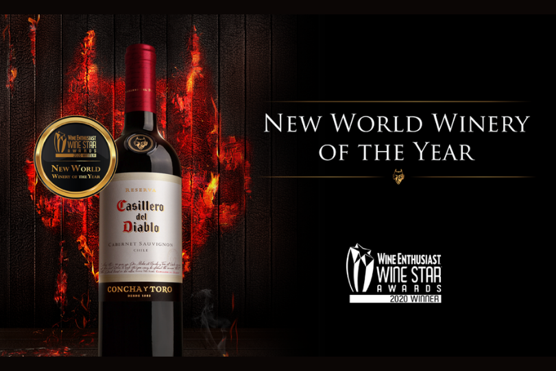 Casillero del Diablo es elegida Mejor Viña del Nuevo Mundo