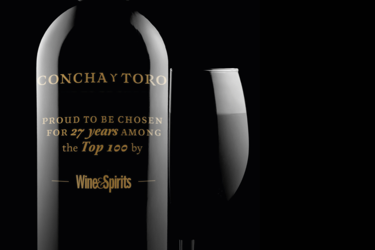 Concha y Toro is once again one of the Top 100 Wineries of the Year