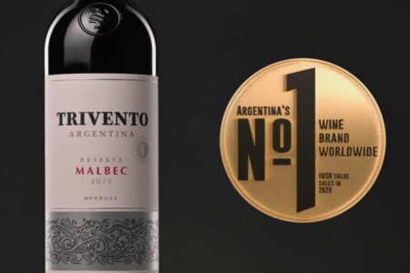 Trivento is the Argentinean wine brand No. 1 in the world according to IWSR