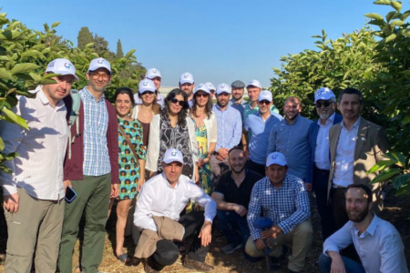 Concha y Toro’s Agricultural Division and the CRI participate in technological mission to Israel