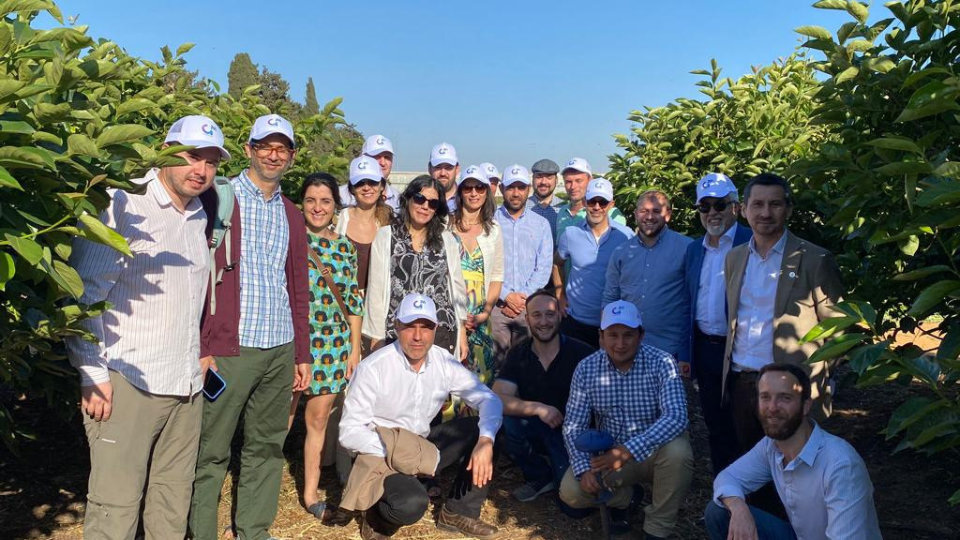 Concha y Toro’s Agricultural Division and the CRI participate in technological mission to Israel