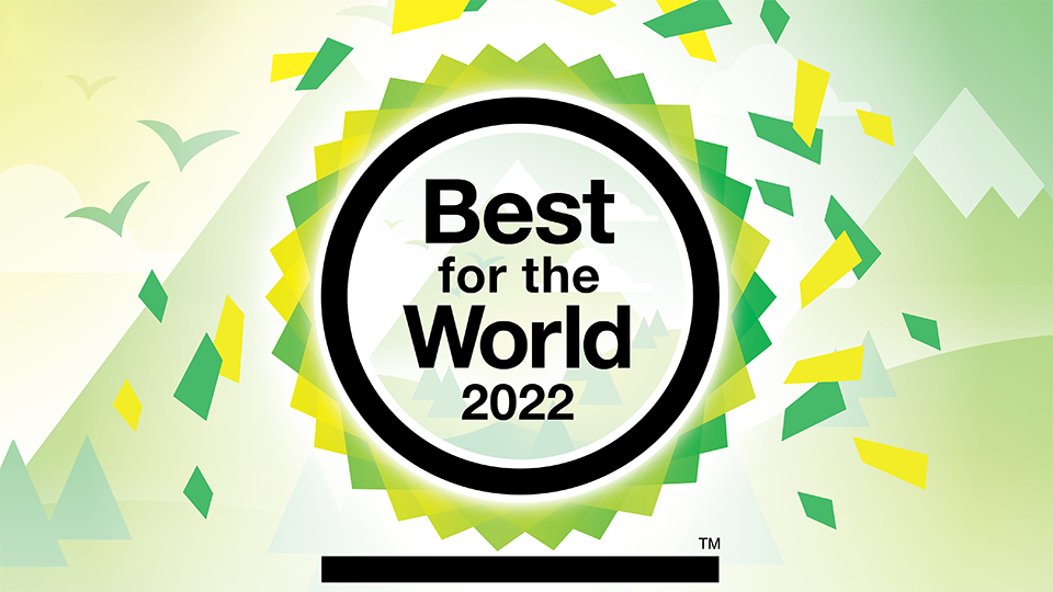 Bonterra Organic Estates es elegida B Corp «Best for the World» 2022