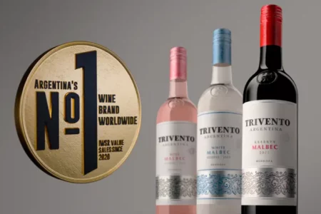 Trivento es nuevamente la marca argentina de vinos más vendida a nivel mundial