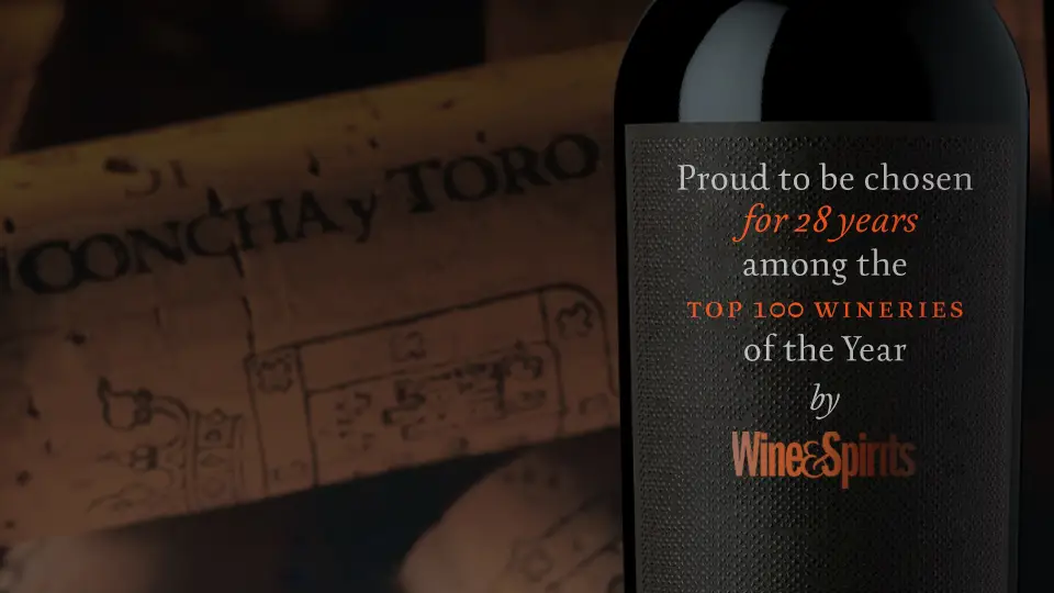 Concha y Toro es nuevamente una de las 100 Mejores Viñas del Año de Wine &#038; Spirits