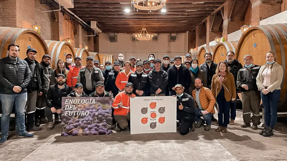 Viña Concha y Toro launches new work model in wine cellars: “Winemaking of the Future”