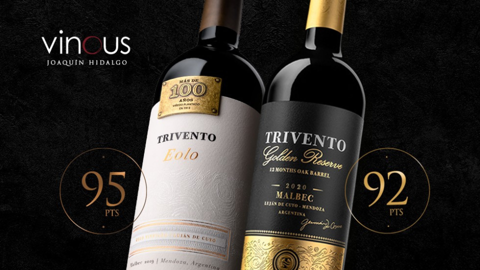 Trivento obtiene grandes puntajes en VINOUS