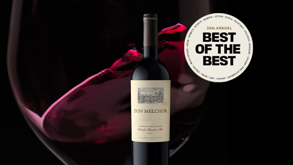 Don Melchor 2020 es el único vino chileno elegido en los “Best of the Best Wines of the World”