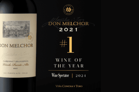 Don Melchor cosecha 2021 es elegido «Vino del año» por Wine Spectator