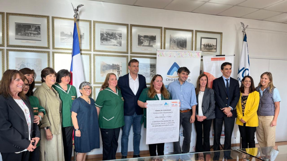 Viña Concha y Toro signs agreement with Puente Alto Municipality to support 2,300 children in daycares