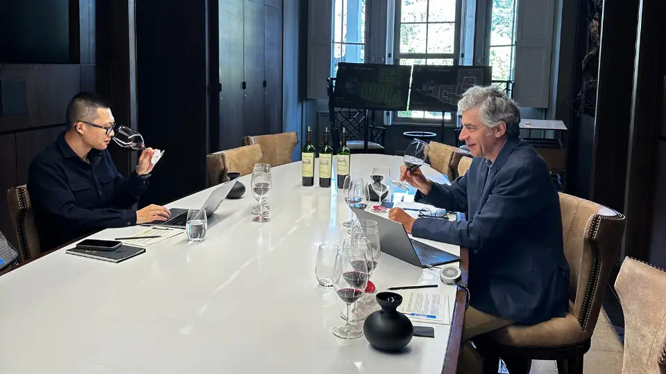 Great visit of Zekun Shuai to Viña Concha y Toro