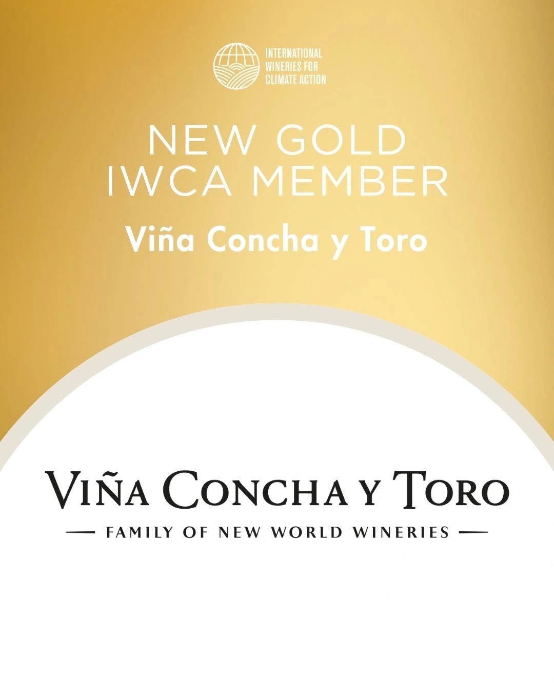 Viña Concha y Toro es reconocida con la categoría Gold de IWCA por su liderazgo en acción climática