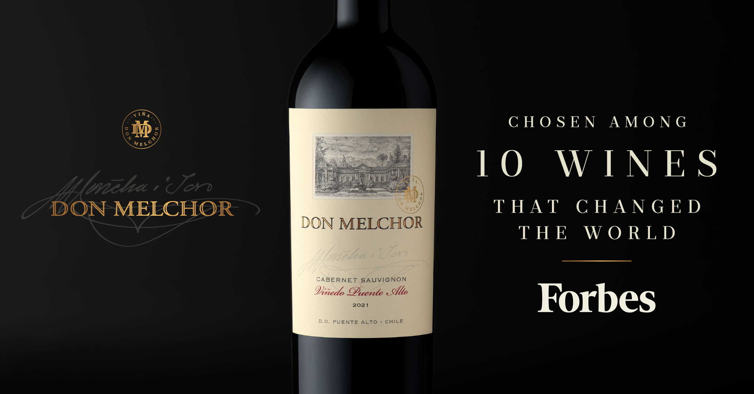 FORBES INCLUDES DON MELCHOR AMONG THE 10 WINES THAT CHANGED THE HISTORY OF THE GLOBAL WINE INDUSTRY