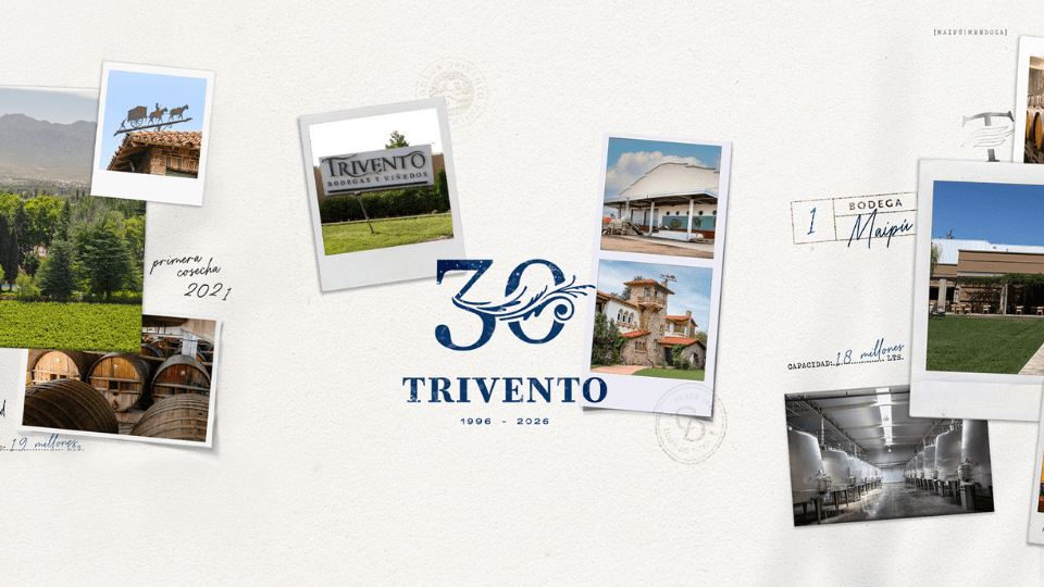 Bodega Trivento cumple 30 años y consolida su liderazgo global desde Mendoza